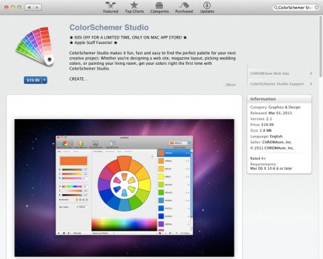 02_app_color_schemer_studio 排名前20位的Mac App Store應(yīng)用程序平面設(shè)計(jì)師。