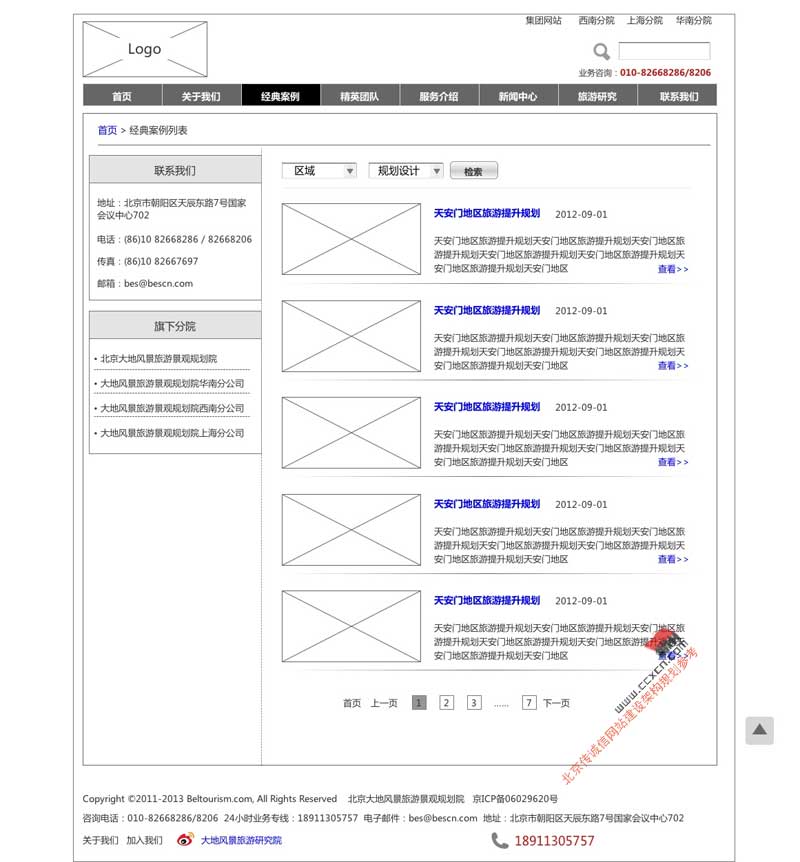 網站規劃專題-經典案例